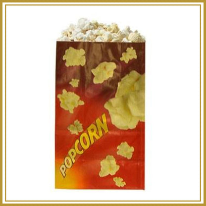 12 Popcorn Bags- EMPTY Popcorn Supplies Pops Corn 