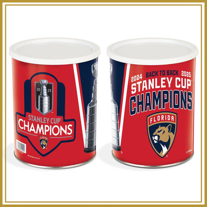 Florida Panthers Stanley Cup Tin Sports Popcorn Tin vendor-unknown 