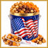 1 Gallon American Flag Signature Tins Pops Corn 