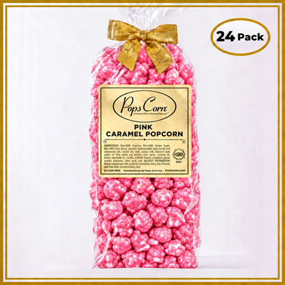 Pink Gourmet Popcorn – 24 Pack Favor Bags | Fresh Event Popcorn | Pops Corn® Party Favor New vendor-unknown 
