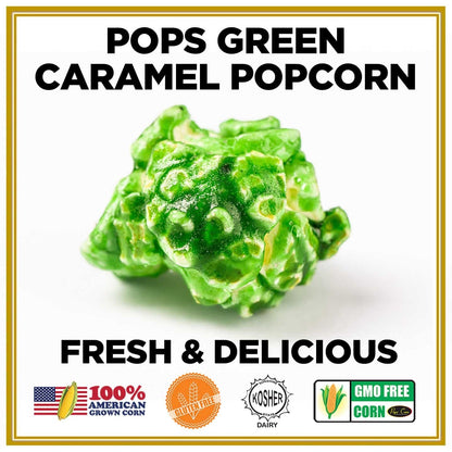 Green Popcorn Pops Bulk Popcorn Bags. Made fresh to order! ?✔ Pops Corn 