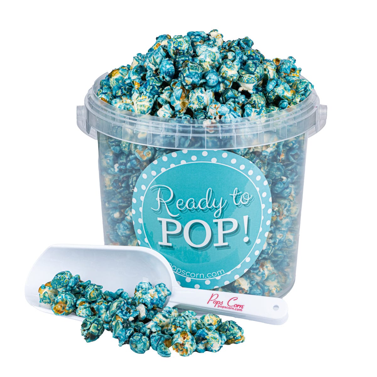 Blue Caramel Popcorn Pops Corn 