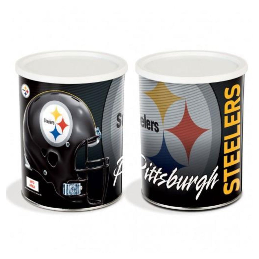 Pittsburgh Steelers One Gallon-Free Shipping Sports Popcorn Tin vendor-unknown 
