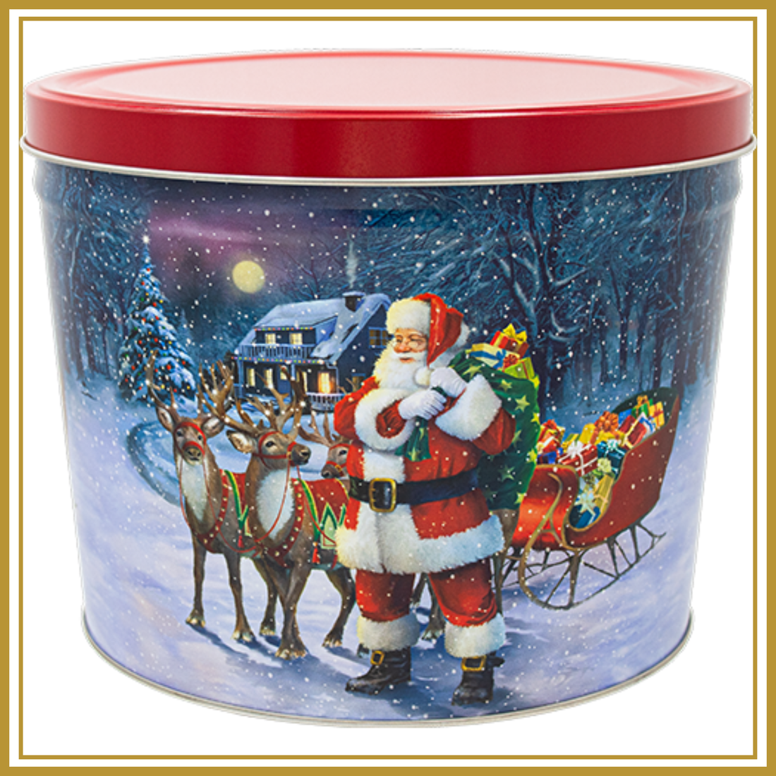 2 Gallon Santa -   Free Shipping