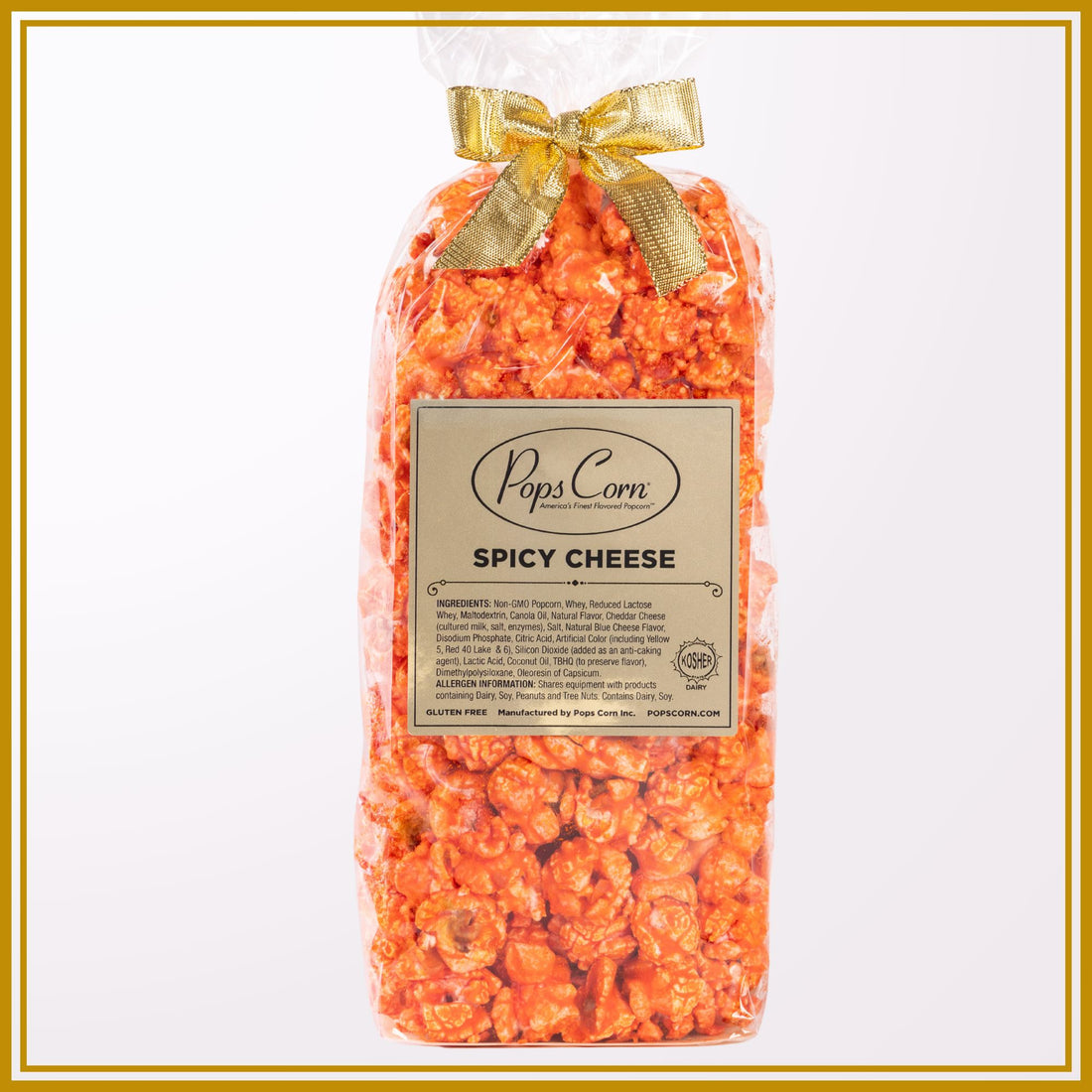 Spicy Cheese Popcorn – 24 Pack Favor Bags | Fresh Event Popcorn | Pops Corn® Party Favor New vendor-unknown 