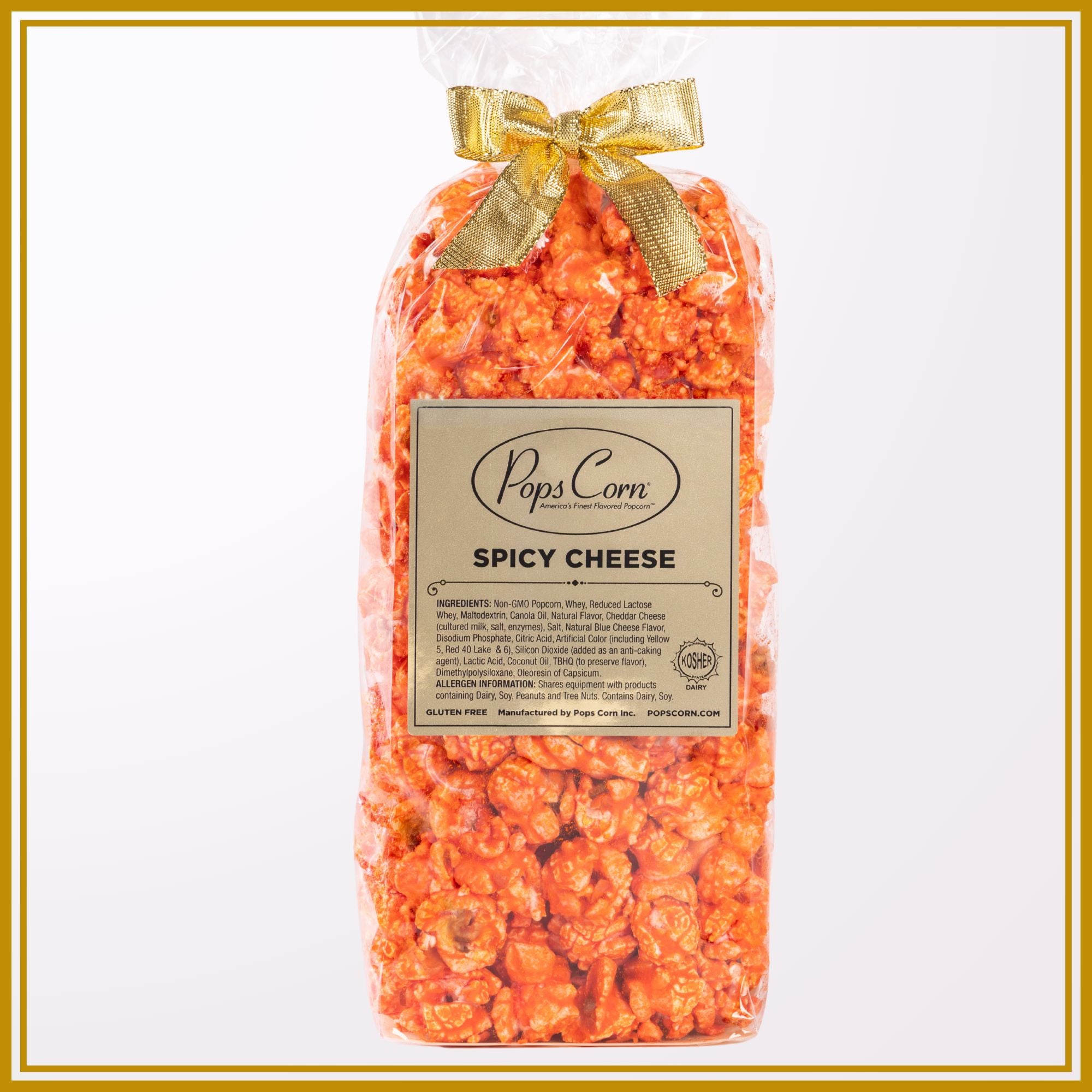 Spicy Cheese Popcorn – 24 Pack Favor Bags | Fresh Event Popcorn | Pops Corn® Party Favor New vendor-unknown 