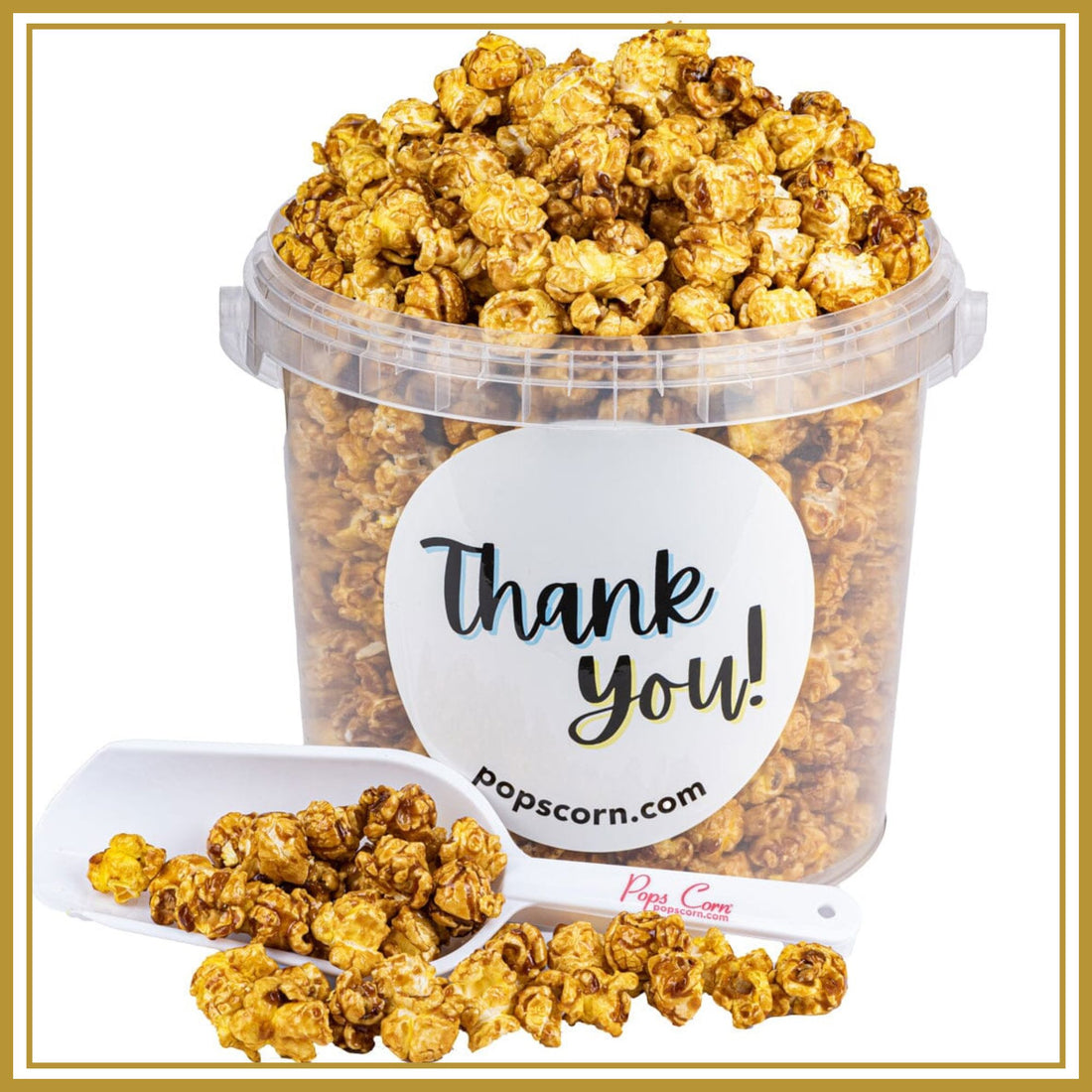 Thank you! Buckets Pops Corn 