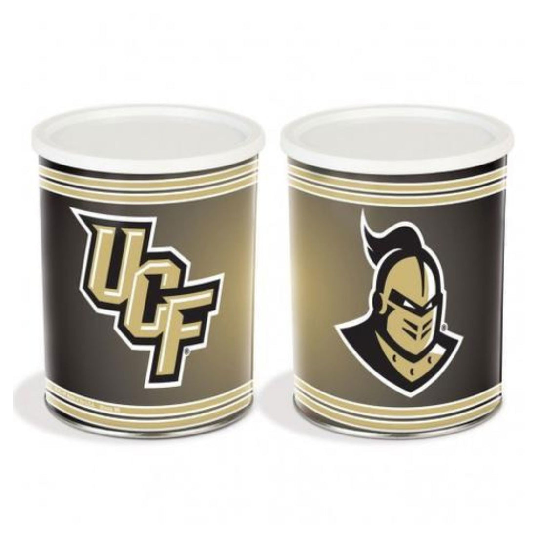 Central Florida Knights One Gallon-Free Shipping Sports Popcorn Tin Pops Corn 