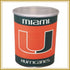 Miami Hurricanes One Gallon-Free Shipping Sports Popcorn Tin vendor-unknown 