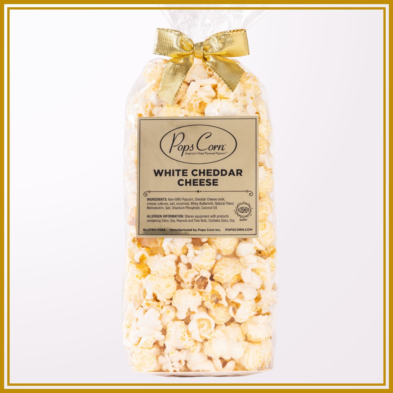 White Cheddar Cheese Popcorn – 24 Pack Favor Bags | Fresh Event Popcorn | Pops Corn® Party Favor New vendor-unknown 