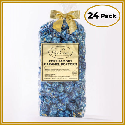 Blue Gourmet Popcorn – 24 Pack Party Favor Bags | Wedding &amp; Event Popcorn | Pops Corn® Party Favor New vendor-unknown 