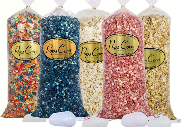 Gourmet Popcorn | Flavored Popcorn Tin and Bulk Popcorn | Pops Corn