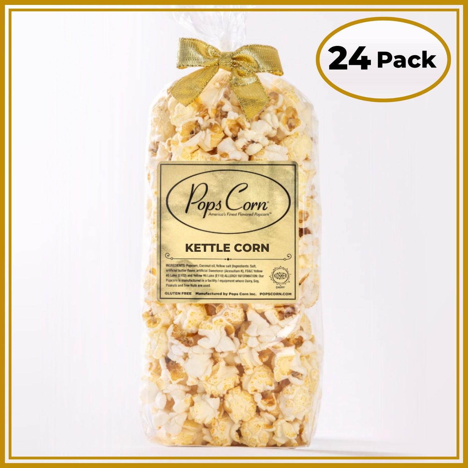 Gourmet Kettle Popcorn – 24 Pack Party Favor Bags | Sweet &amp; Salty Event Popcorn | Pops Corn® Party Favor New vendor-unknown 