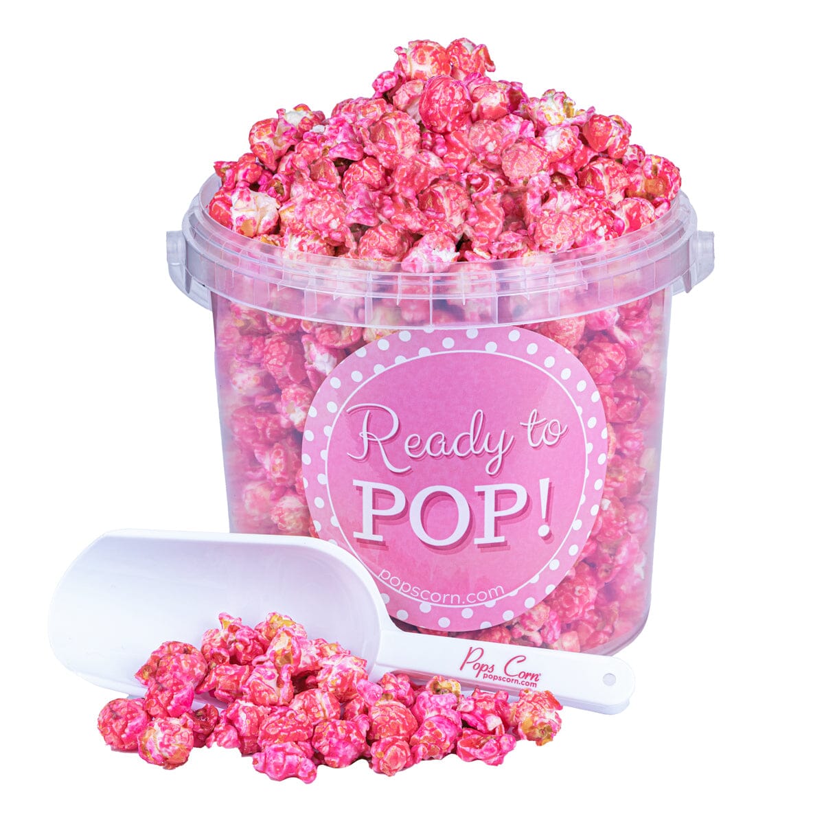 Pink Container Pops Corn 