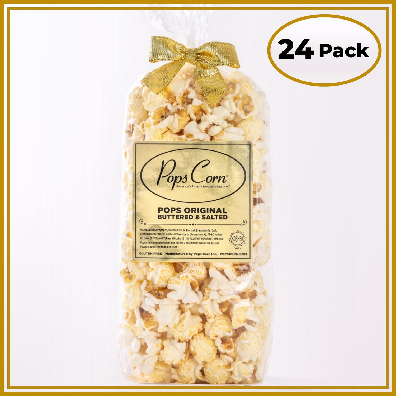 Gourmet Original Popcorn – 24 Pack Party Favor Bags | Pops Corn® Party Favor New vendor-unknown 