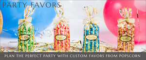 Gourmet Popcorn Party Favors | Gourmet Popcorn in Fort Lauderdale and Pembroke Pines, Florida