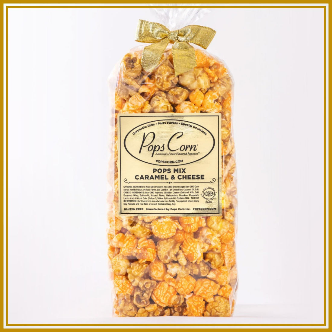 Caramel &amp; Cheese Popcorn Mix – 24 Pack Party Favor Bags | Sweet &amp; Salty Gourmet Popcorn | Pops Corn® Party Favor New vendor-unknown 