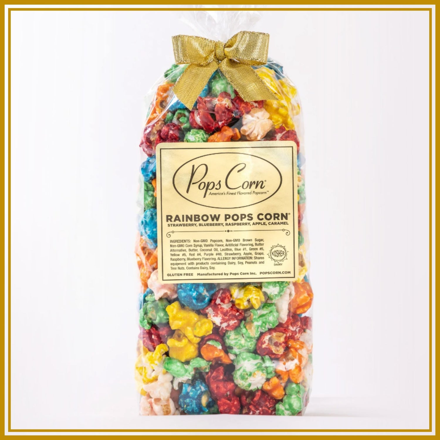 Rainbow Gourmet Popcorn – 24 Pack Party Favor Bags | Fresh Event Popcorn | Pops Corn® Party Favor New vendor-unknown 