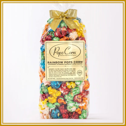 Rainbow Gourmet Popcorn – 24 Pack Party Favor Bags | Fresh Event Popcorn | Pops Corn® Party Favor New vendor-unknown 