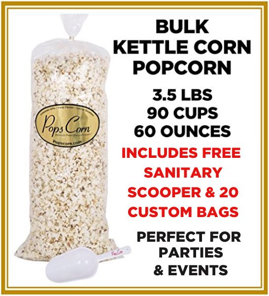 Gourmet Kettle Corn - Sweet &amp; Salty 😀🤸‍♂️ Pops Bulk Popcorn Bags. Made fresh to order! ?✔ vendor-unknown 