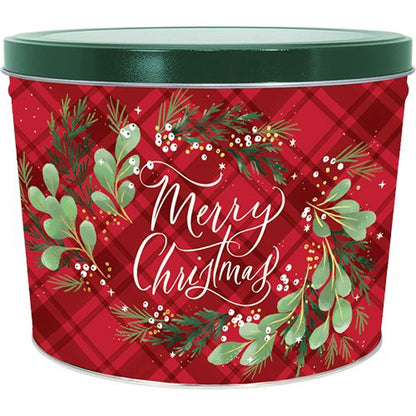 2 Gallon Christmas Plaid - Free Shipping Father&