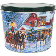 Load image into Gallery viewer, 2 Gallon Dashing Through the Snow - Free Shipping Father&#39;s Day Tins vendor-unknown 
