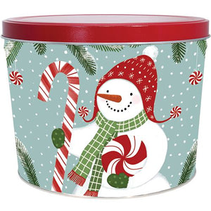 2 Gallon Peppermint Snowman - Free Shipping Father's Day Tins vendor-unknown 