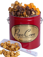 Load image into Gallery viewer, 1 Gallon Signature Red Gift Tin. ❤❤❤-Free Shipping Valentine&#39;s Day Tins Pops Corn 