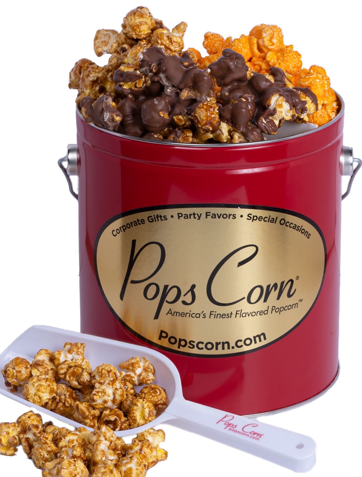 Order 1 Gallon Tins of Gourmet Popcorn (Available in 30+ Flavors)