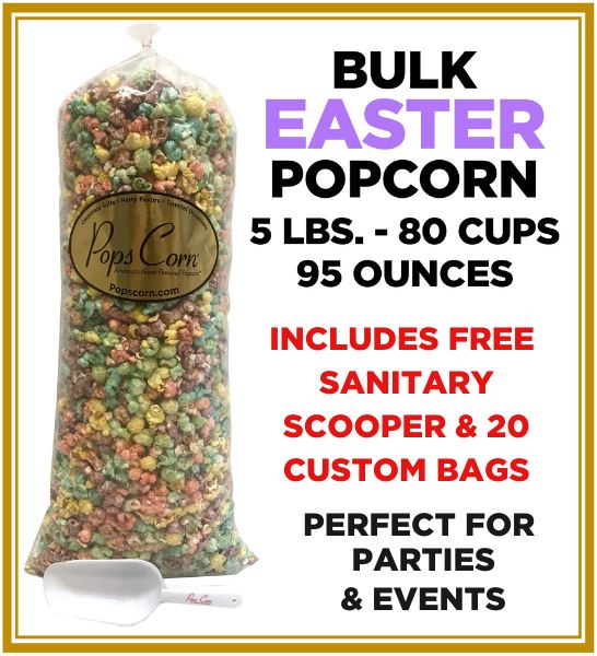 Easter Popcorn Pops Bulk Popcorn Bags. Made fresh to order! ?✔ Pops Corn 