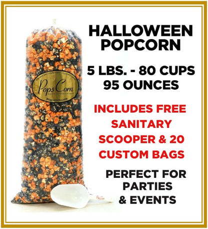 Halloween Popcorn Pops Bulk Popcorn Bags. Made fresh to order! ?✔ Pops Corn 