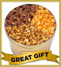 Load image into Gallery viewer, 2 Gallon Happy Halloween Valentine&#39;s Day Tins Pops Corn 