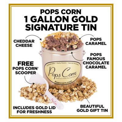 1 Gallon Signature Gold Signature Tins Pops Corn Default Title 