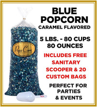 Load image into Gallery viewer, Blue Popcorn 💜 Pops Bulk Popcorn Bags. Made fresh to order! ?✔ Pops Corn 