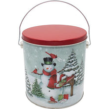 Load image into Gallery viewer, 1 Gallon Special Delivery Holiday Tin Pops Corn 