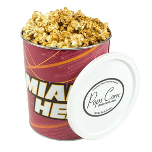 Miami Heat One Gallon-Free Shipping Sports Popcorn Tin vendor-unknown 