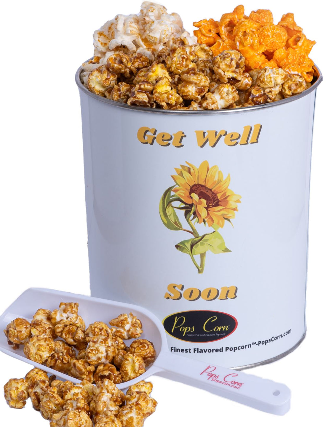 One Gallon Get Well-Free Shipping Signature Tins Pops Corn 