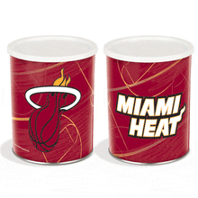Load image into Gallery viewer, Miami Heat One Gallon Sports Popcorn Tin vendor-unknown 